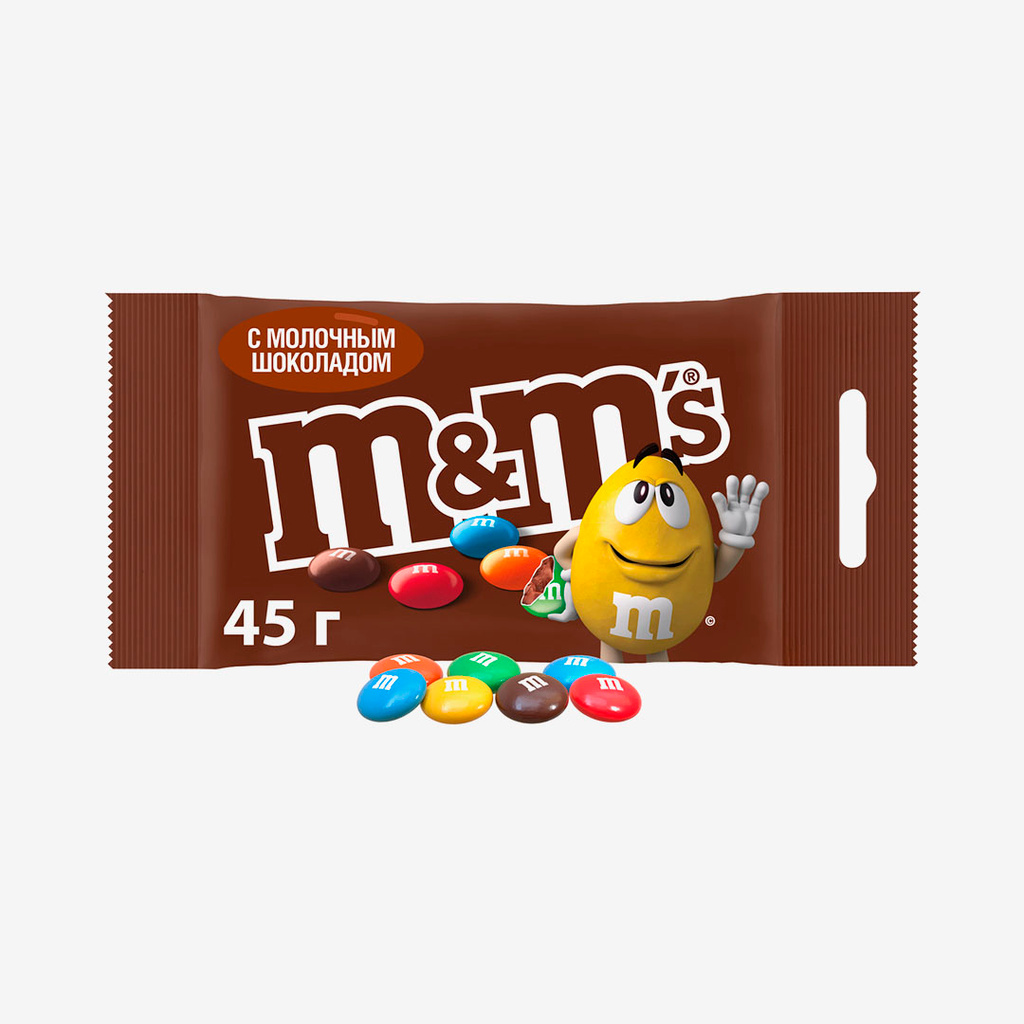 Сколько грамм в эмемдемс конфетах?