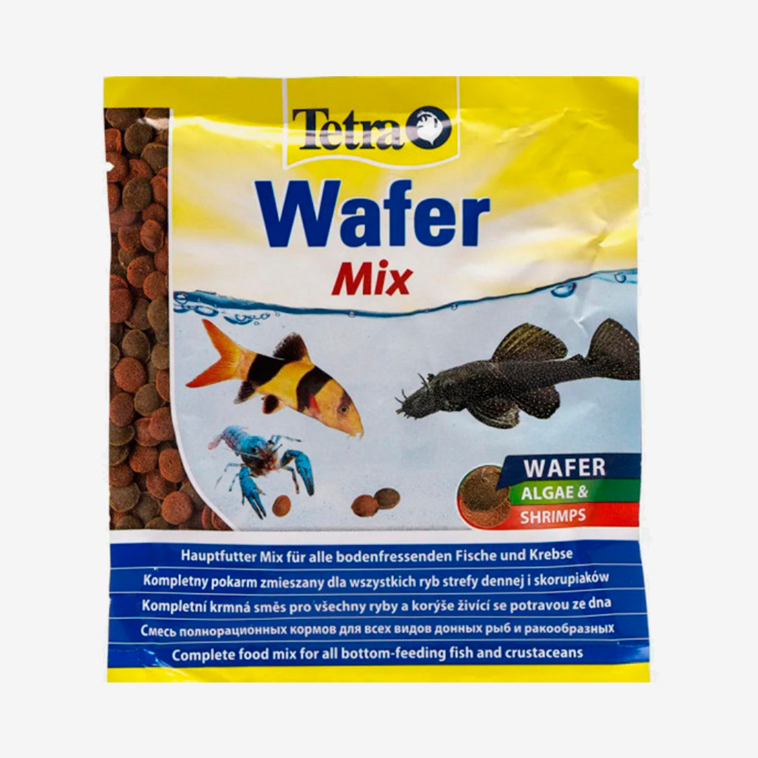 Купить Корм 15г Tetra Wafer Mix для донных рыб (134461С) в интернет  магазине Зоо59 Пермь