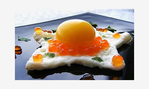 Горячая яичница из замороженных яиц